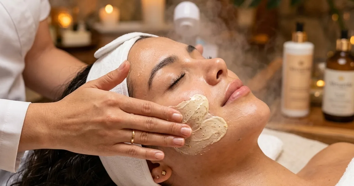 Tratamiento facial profesional con vapor de ozono en spa de Roldanillo Valle del Cauca